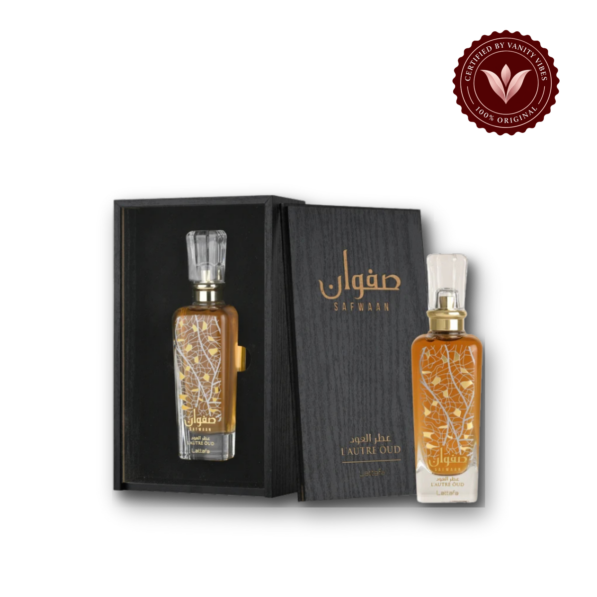 Safwaan The Other Oud - Lattafa — box, Vanity Vibes