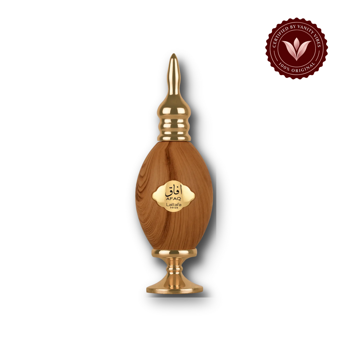 Lattafa Afaq Gold For Men EDP-100ml — front, Vanity Vibes
