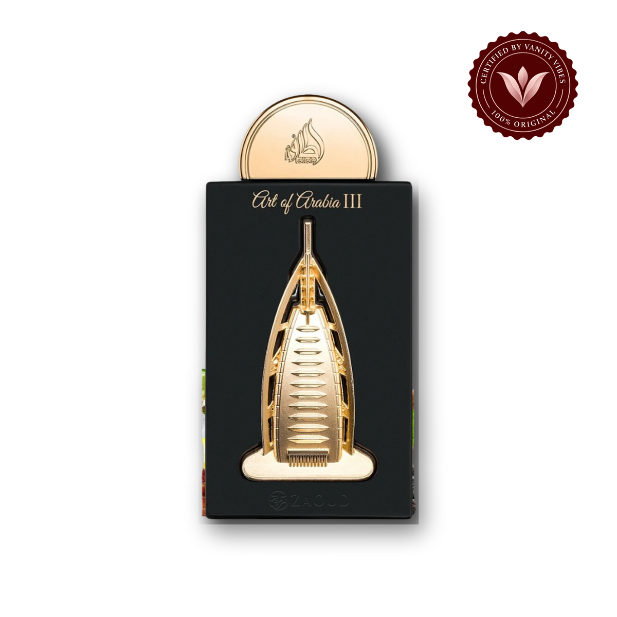 Lattafa Pride Art Of Arabia III Eau de Parfum 100ml - Long Lasting Original Elegant Unisex Fragrance for Men & Women — front, Vanity Vibes