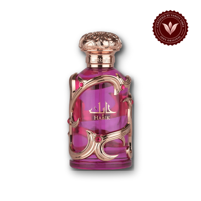 Lattafa Habik Eau de Parfum 100ml - Original Long-Lasting Elegant Floral Perfume for Women - front view - Vanity Vibes