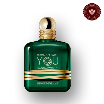 STRONGER WITH YOU SANDALWOOD EDP 100ML bottle-only product view | Vanity Vibes Pakistan