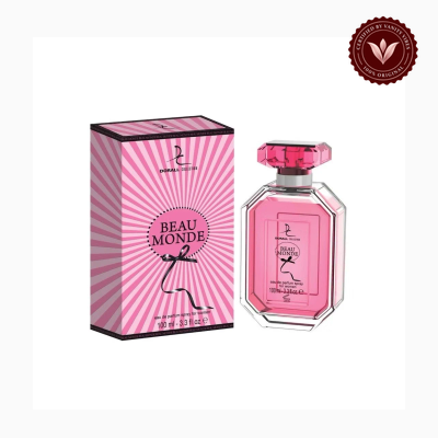 Dorall Collection Beau Monde 100ml perfume package and bottle | Vanity Vibes Pakistan