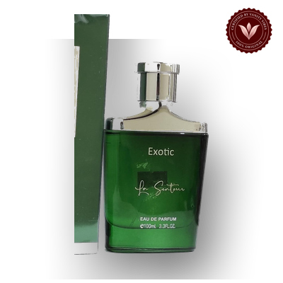 Exotic by La Senture 100ml perfume bottle close-up