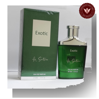 Exotic by La Senture 100ml perfume with box and bottle