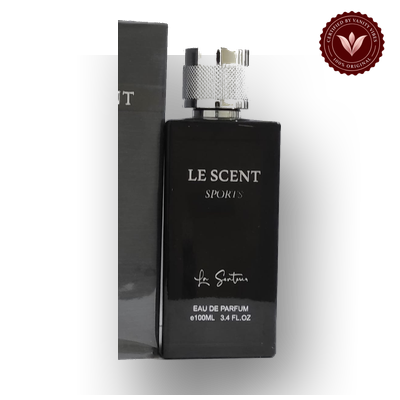 Le Scent Sports by La Senture 100ml perfume bottle close-up