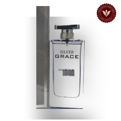 Silver Grace Marine by La Senture 100ml perfume bottle close-up
