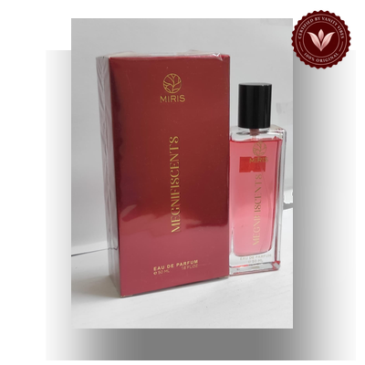 Megnifiscents by Miris 50ml perfume with box and bottle
