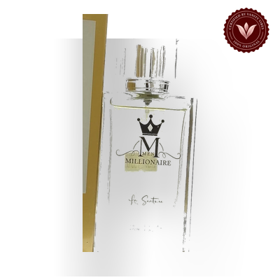 Millionaire Men by La Senture 50ml perfume bottle close-up