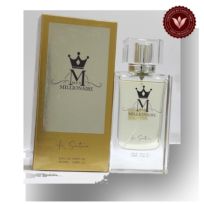 Millionaire Men by La Senture 50ml perfume with box and bottle