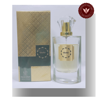 Aashir by Miris 80ml perfume with box and bottle