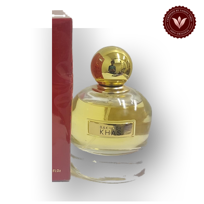 Bakhoor Khas by Miris 90ml perfume bottle close-up