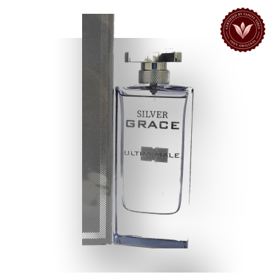 Silver Grace by La Senture 100ml perfume bottle close-up