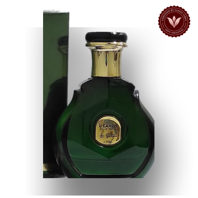 Leaxus by La Senture 85ml perfume bottle close-up