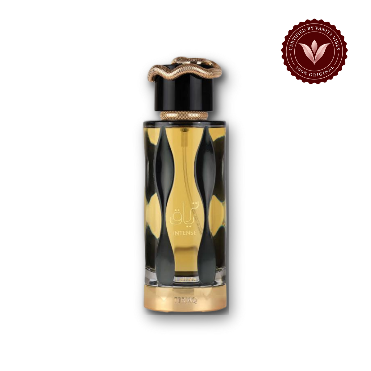 Teriaq Intense Lattafa Eau de Parfum for Women 100ml - front view - Vanity Vibes